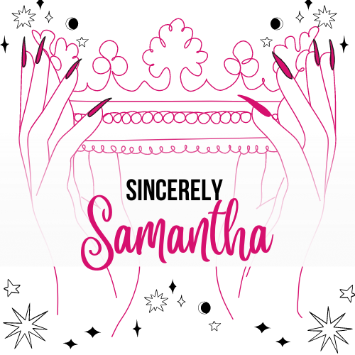 Sincerely Samantha logo