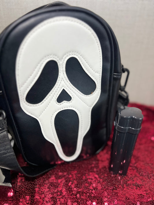 Ghost face crossbody bag