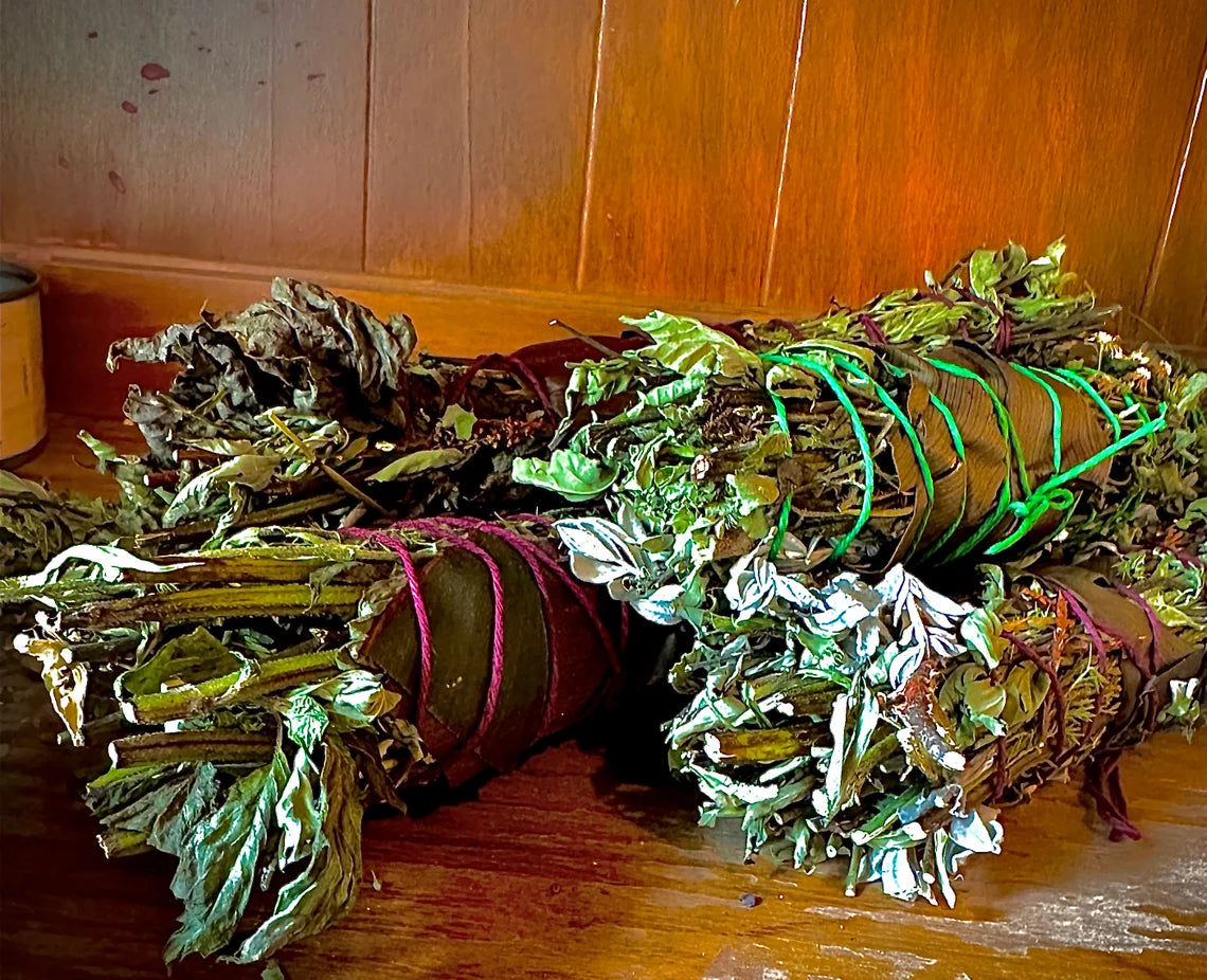 Mage Farms Mixed Herb Smudging Bundle